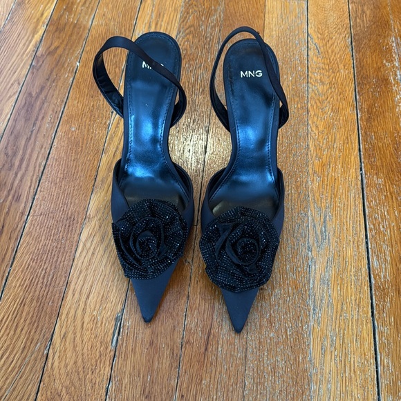 Mango floral rhinestone heels - Picture 3 of 4